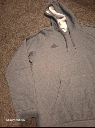 Felpa Adidas Grigia Taglia L