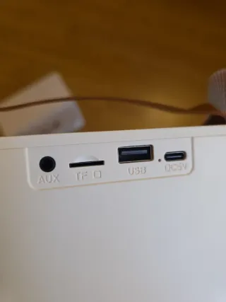 Altavoz Karaoke Infantil Blanco