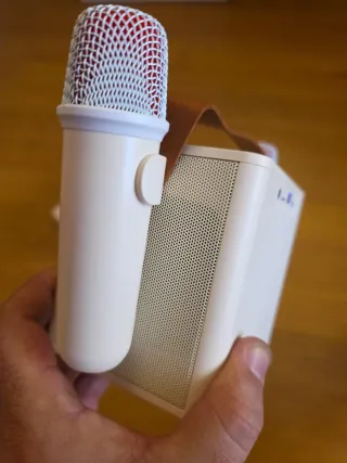 Altavoz Karaoke Infantil Blanco