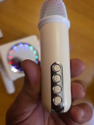 Altavoz Karaoke Infantil Blanco