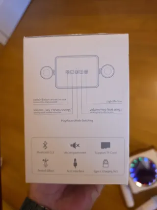 Altavoz Karaoke Infantil Blanco