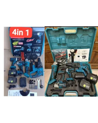 Kit 4in1 Trapano Avvitatore AMC