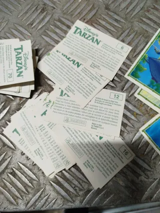 Cromos Tarzán Panini