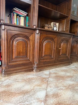 Móvel Sala Madeira Maciça Bom Estado