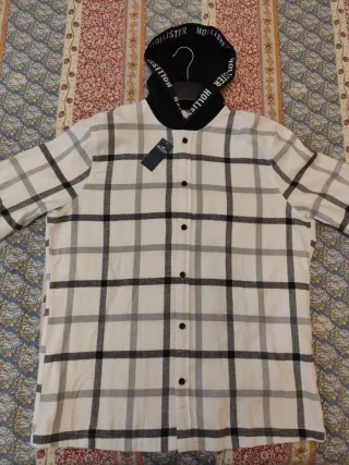 Camisa Franela Hollister Cuadros