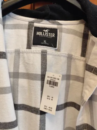 Camisa Franela Hollister Cuadros