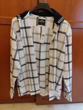 Camisa Franela Hollister Cuadros