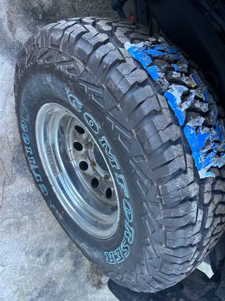 Llantas 4x4 cromadas nuevos 31/10.5/15