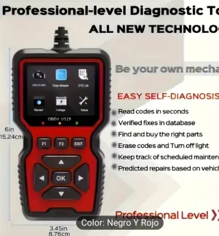 Escáner Diagnóstico Coche OBD-II V519