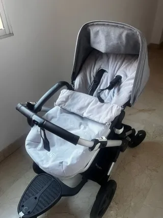 Bugaboo Fox con patín y saco Uzturre