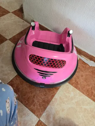 Coche Bumper Car Rosa Smart Toy
