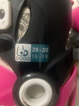 Pattini Oxelo bambina rosa 28-30