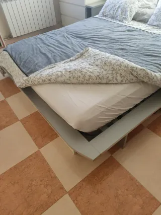 Cama baja estilo japonés Gautlier