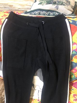 Pantaloni Zara Knit Neri
