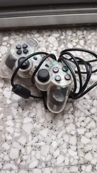 Mando PS2 Sony DualShock 2 Transparente