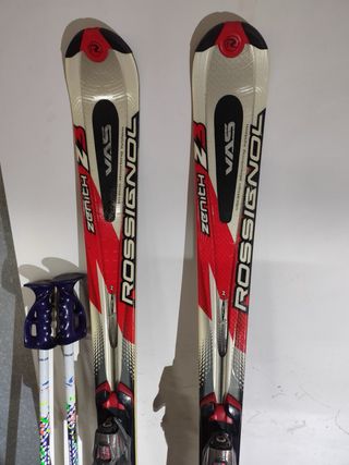 Esquís Carving Rossignol Zenith 1.65m , Portaskis