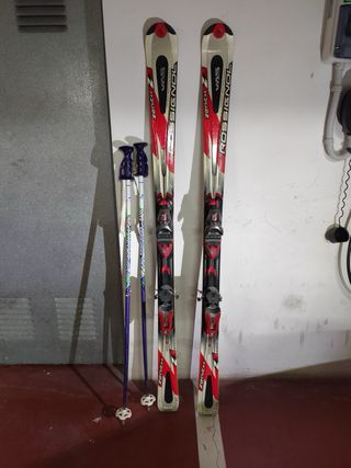 Esquís Carving Rossignol Zenith 1.65m , Portaskis