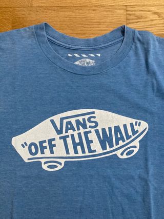 Camiseta Vans Off The Wall Azul