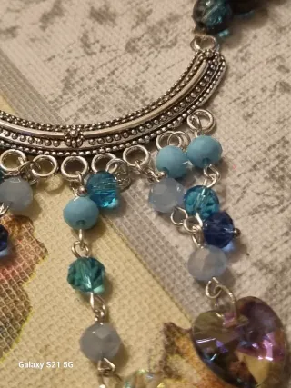 Collana con ciondoli a cuore