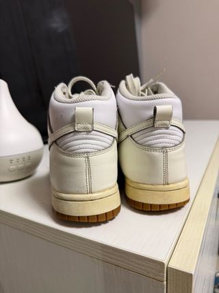 Scarpe Nike Dunk High Beige/Bianco