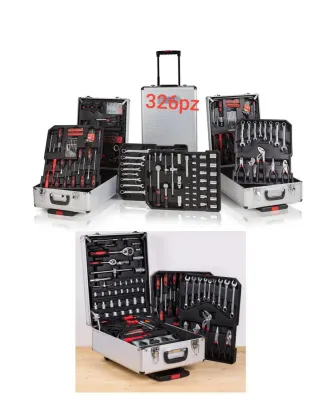 Set Valigia Utensili Attrezzi Cromo Vana