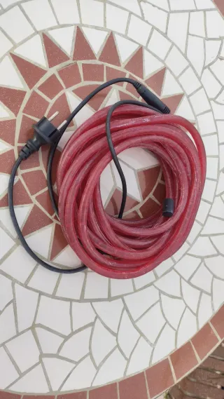 Tubo de luz LED rojo