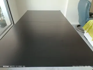 Mesa de comedor 160x90cm (ext. 200cm) con 4 sillas