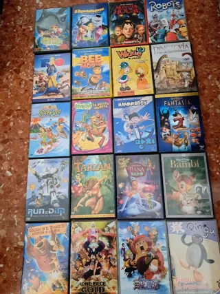 Películas DVD Animadas y Familia