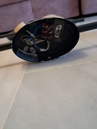 Lámparas de techo, marrón y beige