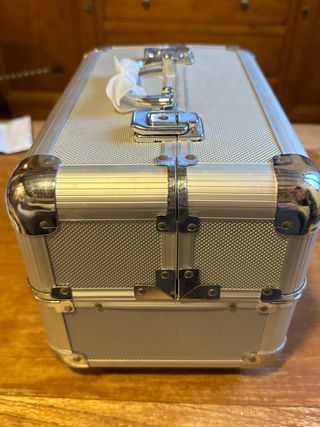 Maletín Estuche Maquillaje Aluminio