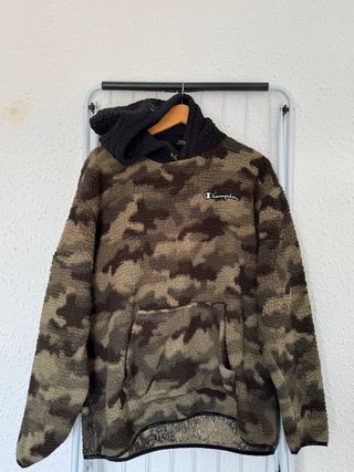Sudadera Champion Camuflaje Borrego
