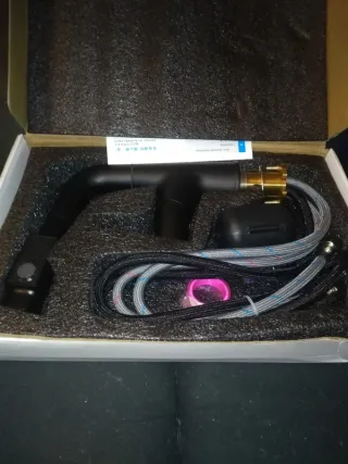 Rubinetto Lavello Cucina Nero con Estraibile