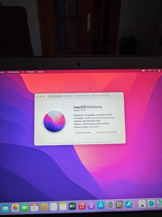 Apple MacBook Air A1466 Plata