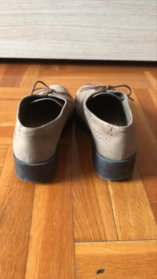 Zapatos Pull&Bear Marrones Talla 37