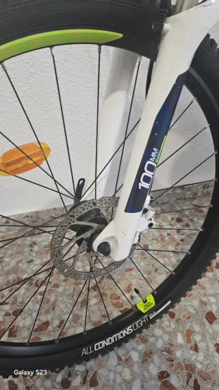 Bicicleta RockRider ST540 Azul