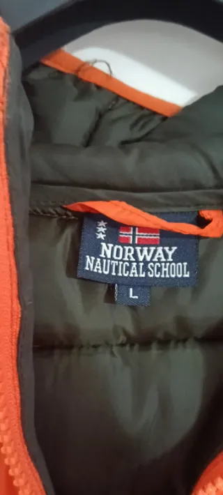 Chaqueta Norway naranja hombre Talla L