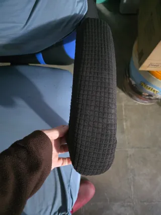 Silla Gaming Azul y Negra