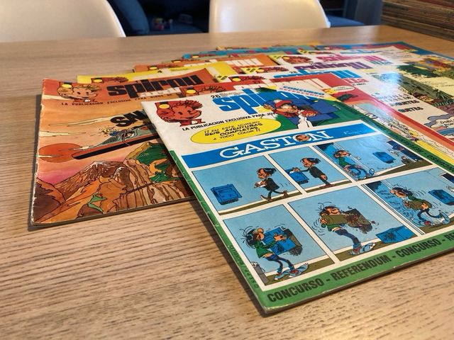 Lote de revistas Spirou Ardilla