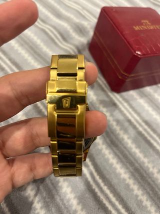 Reloj Festina Dorado y Azul Automático