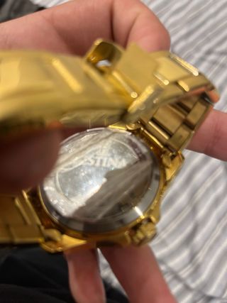 Reloj Festina Dorado y Azul Automático