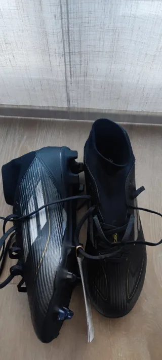 Botas fútbol Adidas 41 1/3 Negras