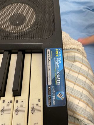 Teclado RockJam con Ritmos