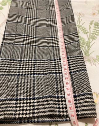 Pantalón Massimo Dutti Cuadros Gris