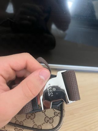 Bolso Riñonera Gucci Beige Marrón