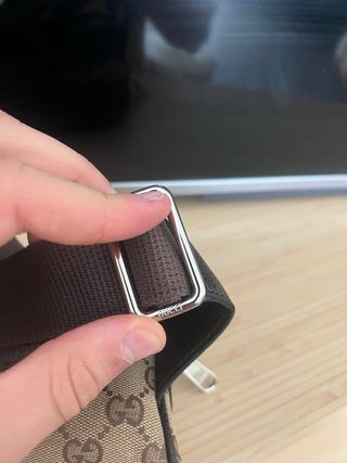 Bolso Riñonera Gucci Beige Marrón