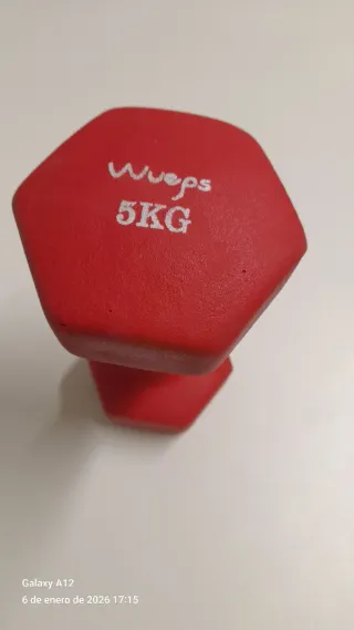 Mancuerna Weups 5 kg Roja