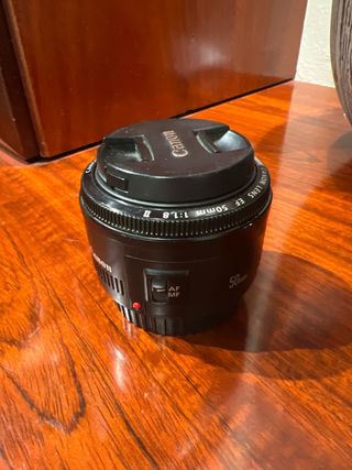 Objetivo Canon EF 50mm 1.8