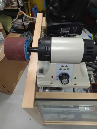 Pulidora Lijadora Escritorio Cuero