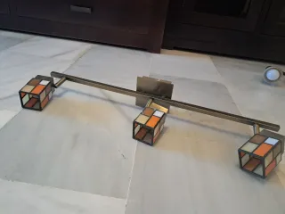 Lámparas de techo y pared multicolor