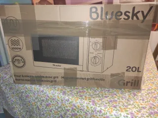 Microondas Bluesky Blanco